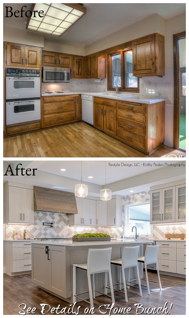 Kitchen Renovation Before and After